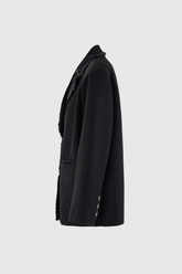 Bachelor Star Lapel Fringe Blazer